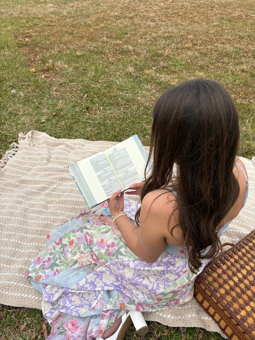 Floral Print Flowy Maxi Dress